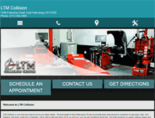 Tablet Screenshot of ltmcollision.com